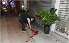 九龙城咖啡店遭淋红油　警翻看「天眼」调查