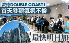 启德DOUBLE COAST I首天参观不俗 料逾5000人次 最快明日加推