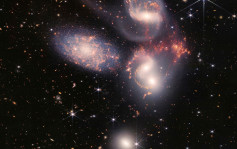 韋伯太空望遠鏡再發布全彩照 5星系同框