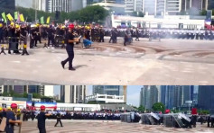 深圳1.2萬公安海陸空練兵 模擬對付黑衣示威者平暴亂