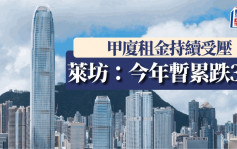 甲厦租金持续受压 莱坊：今年暂累跌3%