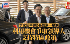 兩會｜李家超上京列席人大閉幕 率8官員拜訪部委 爭取支持香港政策