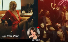 Jennie@BP首部美劇《The Idol》預告片曝光    戴裸色Bra為尊尼特普女兒伴舞