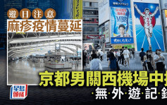游日注意 | 日本麻疹疫情蔓延　无外游京都男关西机场中招