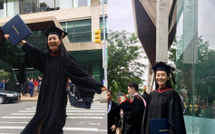 赴美苦讀4年 陳法拉戲劇碩士畢業開心到飛起