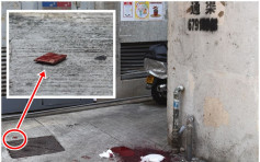 深水埗后巷44岁男瓦片割颈企图自杀 血流一地
