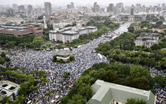 台北「拒红媒」大游行万人参加  针对旺中集团