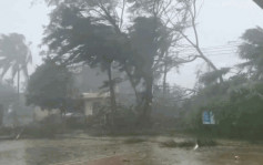 台风摩羯｜狂风暴雨登陆海南广东　4500人滞留雷州半岛｜有片