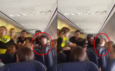 乌克兰醉娃大闹机舱又骂又打 华裔男被迫换位