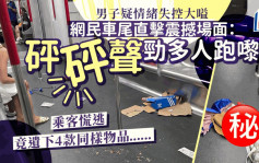 男子港鐵車廂大嗌嚇壞乘客 幾十人砰砰聲湧車尾逃命 目擊者憶述驚險一刻｜Juicy叮