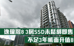 千万成交｜逸珑湾8 3房SSD未松绑即售 不足3年帐面升值8%