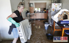 澳洲东岸洪灾纾缓 约3千居民获准回家清理
