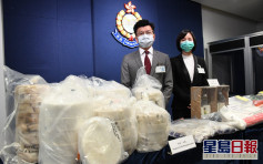 大型「啤呤」積筒藏4千萬「冰」毒運港　警拘兩男女