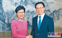 【國安法】韓正首次以中央港澳領導小組組長身分晤林鄭月娥