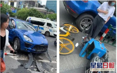 75歲老翁上海駕保時捷撞傷3人 網民轟年邁不應開車