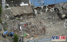 日本福島餐廳巨爆炸剩支架 釀1死18傷 