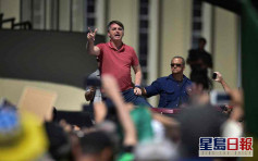 巴西總統出席公眾集會 無戴口罩多次咳嗽