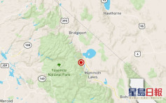 美國加州接近內華達州邊界發生5.9級地震
