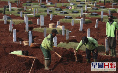 印尼新冠死亡人數東南亞之冠 罰拒戴口罩者到公墓挖墳