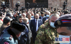 亚美尼亚总理斥军方发动政变 呼吁民众上街抵抗
