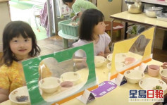 日本幼兒園製可愛隔板 學童用膳防飛沫 
