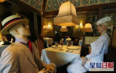美國多間餐廳放置假人 呼籲用餐保持社交距離