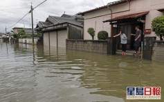 日本九州暴雨增至56死 雨带东移岐阜和长野响警报