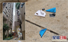 荃湾少女遭天降清洁工具击中头部受伤送院