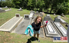 澳女童不怕墓地反協助清理達8年 一年清3500個墓碑
