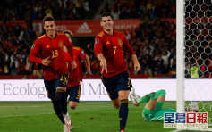 世盃外｜莫拉達致勝 西班牙挫瑞典躋身決賽周