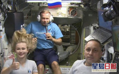 完成國際太空站12天外景拍攝 俄女星導演安全返回地球