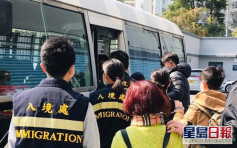入境處反非法勞工行動拘17人 4人為非法入境者