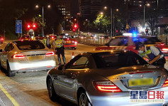 警西九龙打击酒驾及非法赛车等 拘11人扣5车