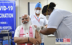 印度展開第二階段疫苗接種 莫迪打第一劑