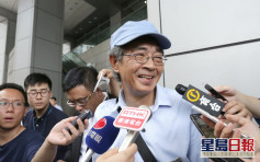 林榮基台北遭潑紅油 陸委會指警方正偵辦