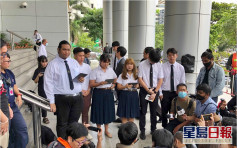 泰國大學生組織入稟法院 要求撤銷緊急狀態令