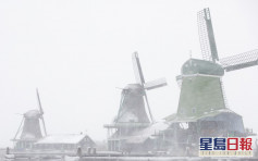 逾10年來首遇暴風雪 荷蘭進入紅色緊急狀態