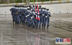 港紀律部隊用中式步操 國防部：邁向長治久安一大步