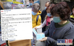 【武漢肺炎】「理的」明起分批售1.5萬盒口罩 每人限購一盒