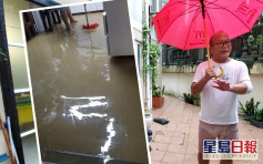 西貢大埔雨量150毫米 馬游塘村水浸水深3呎