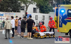 將軍澳14歲少年駕單車衝路口被車撞 受傷送院