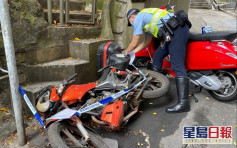 中西區警跨部門聯合行動 清10架棄置電單車