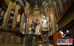 著名男高音米蘭大教堂獨唱表演 吸引逾2千萬人觀看