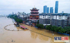 內地433條河流發生超警洪水 141人死亡失蹤