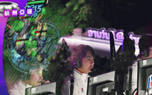 杭州亞運｜現場直擊   香港「夢三國2」摘銀  電競館勁有科幻感