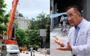 工程人員貪方便企馬路中心「攔車」 田北辰：出事邊個孭飛？︱Kelly Online