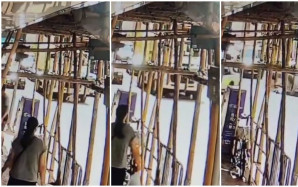 CCTV直擊│西環老婦遭垃圾車撞低 再被私家車輾過重創 兩車不顧而去