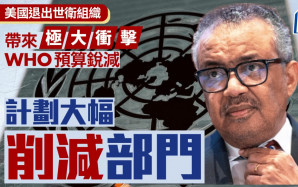 世衛組織｜美國退出衝擊WHO 經費大減76部門砍半
