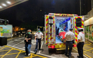 新蒲崗的士撞兩途人 男女擦損輕傷送院治理