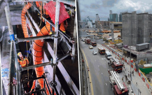 西九奪命工業意外｜港鐵：涉及「圓方」冷氣系統海水冷卻喉管更換工程